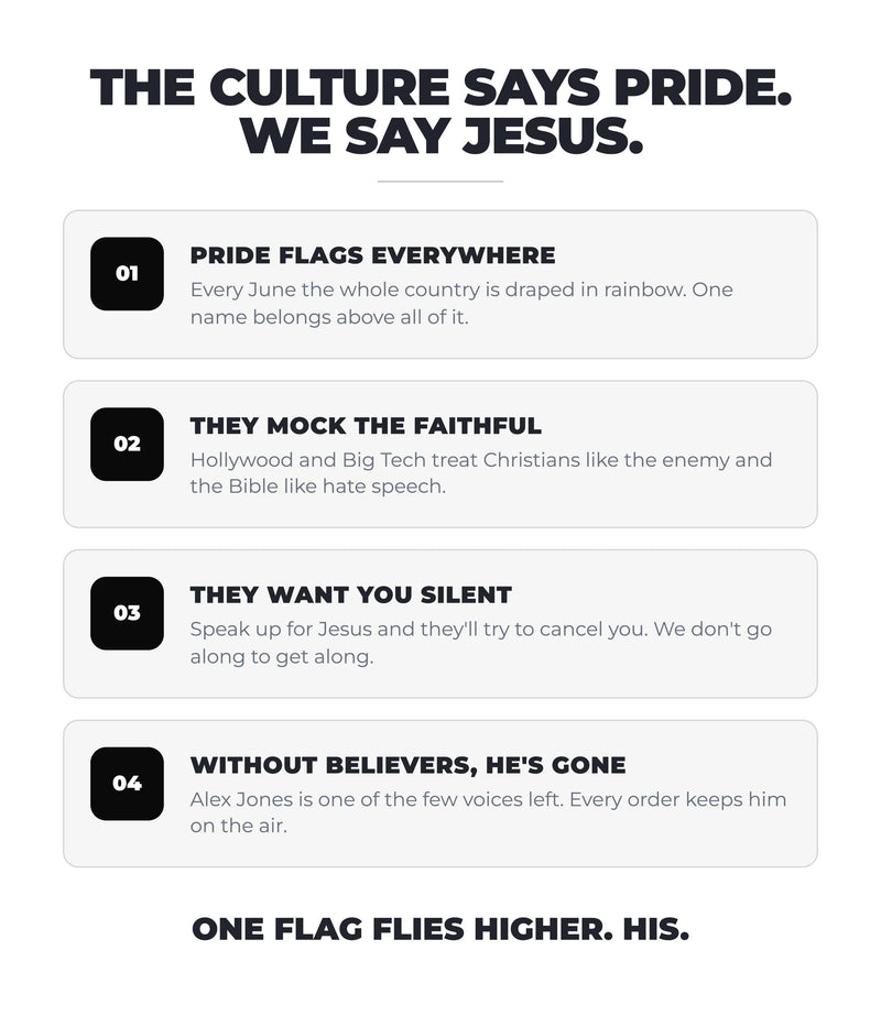 Jesus Over Pride