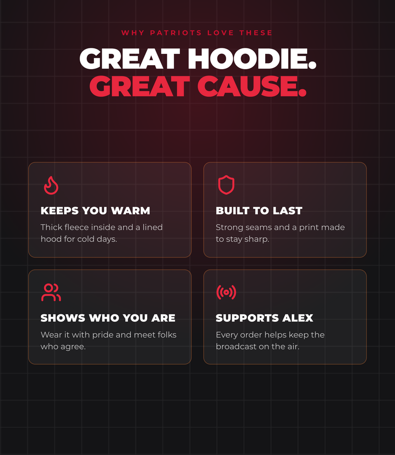 Great hoodie. Great cause.