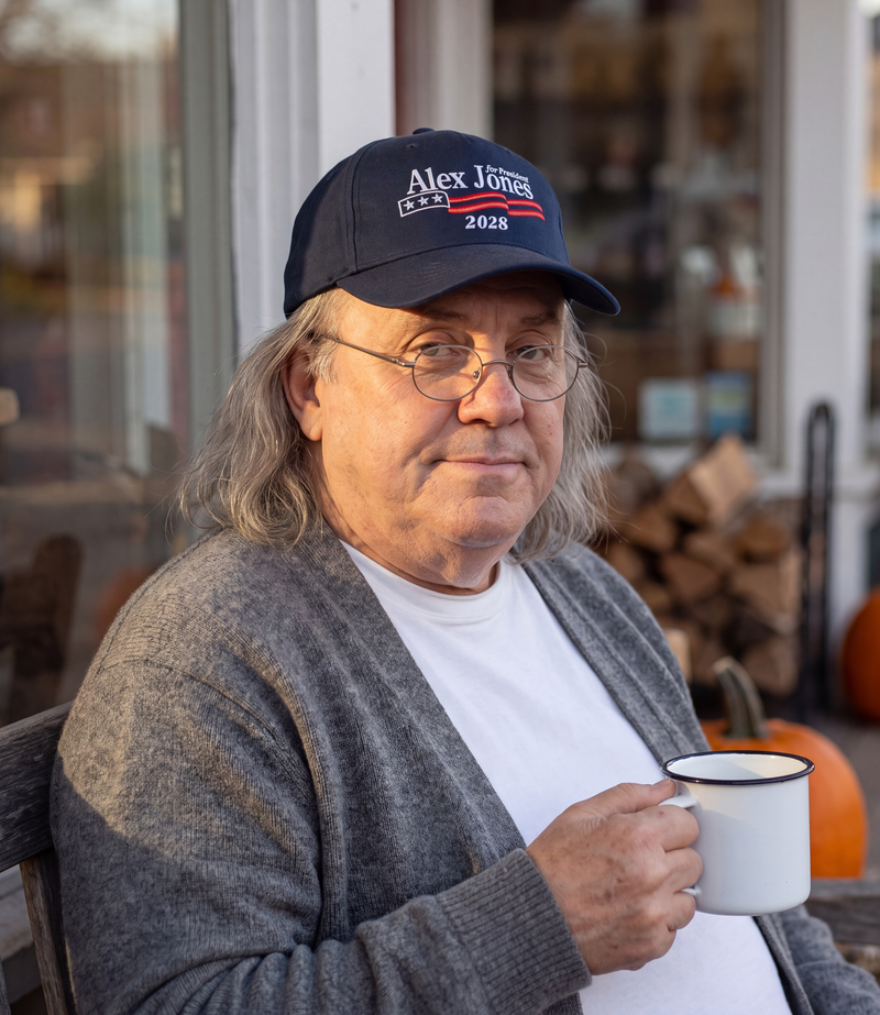 Alex Jones For President 2028 Embroidered Hat