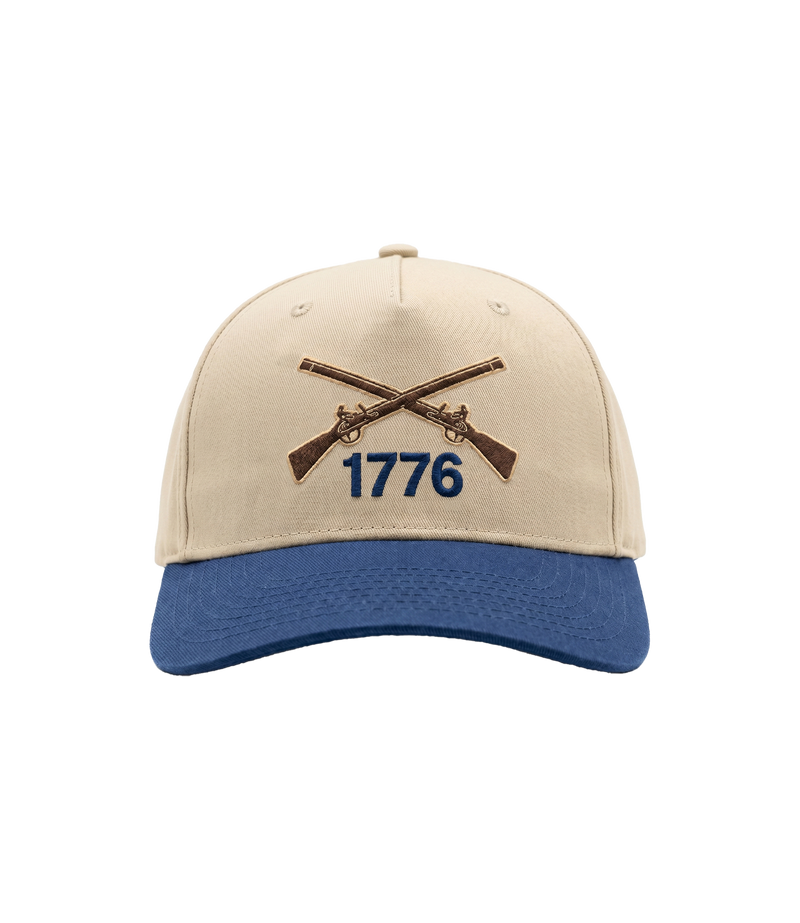 1776 Crossed Muskets Embroidered Hat