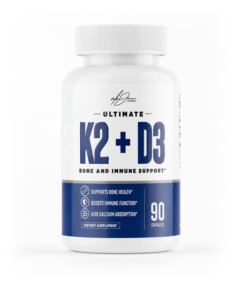 Ultimate K2 + D3 - Bone and Immune Support* (90 Capsules) (90 Servings)