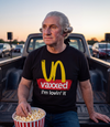 George Washington wearing the Unvaxxed T-Shirt in black