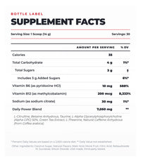 Ultimate Power Drink Mix - Energy & Focus* (Patriot Punch) (420 Grams) (30 Servings)