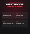 Great hoodie. Great cause.