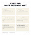 Always Ready Leather Patch Hat