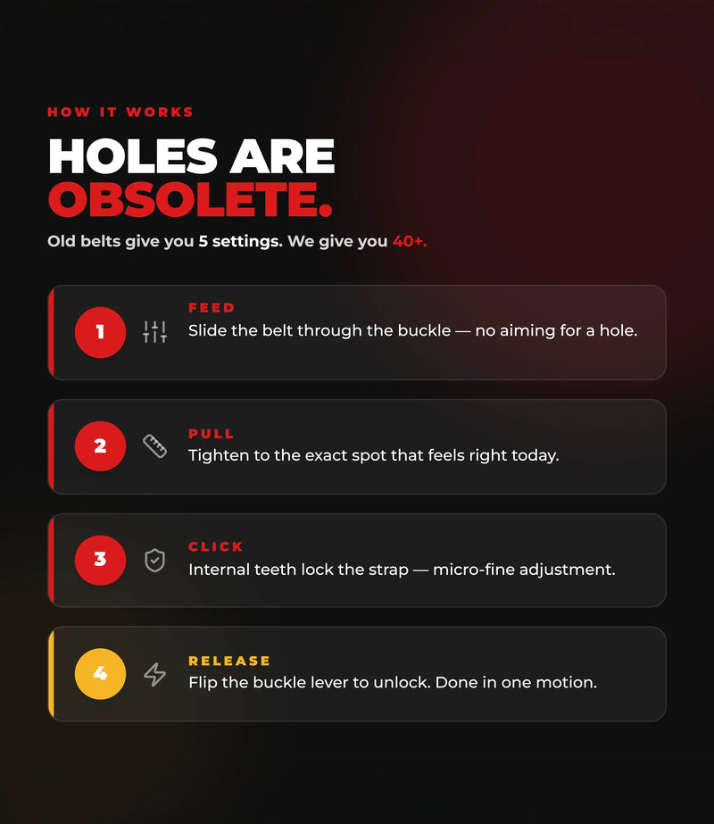Premium Nylon Tactical Belt - Cross Edition