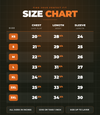 Flannel size chart