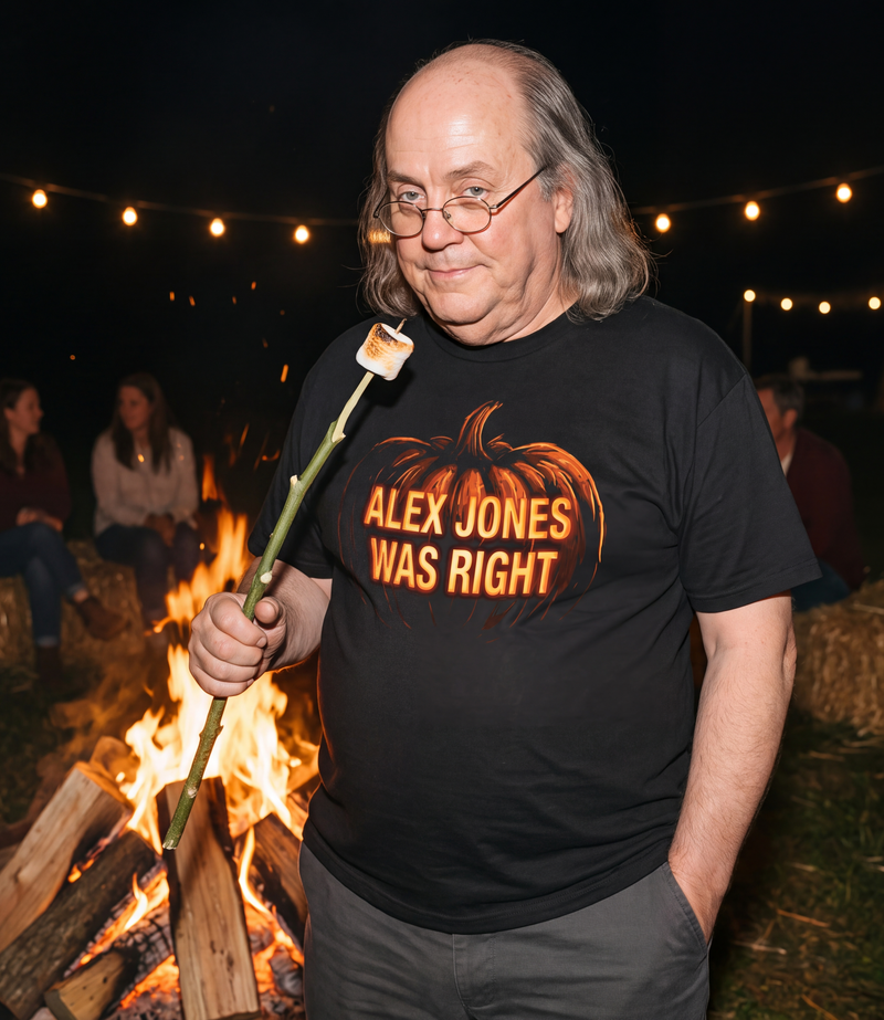 Alex Jones Was Right Pumpkin T-Shirt