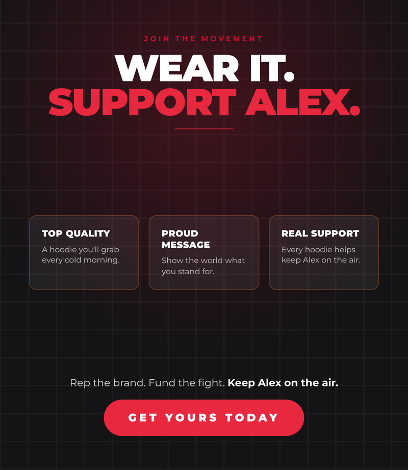 Wear it. Support Alex.