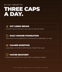 Bovine Colostrum+ Capsules (30 Servings)