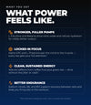 Ultimate Power Drink Mix - Energy & Focus* (Freedom Mango) (420 Grams) (30 Servings)