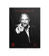 The Alex Jones Store - I Have Not Yet Begun To Fight Limited Edition fundraiser poster with black-and-white Alex Jones aiming revolver