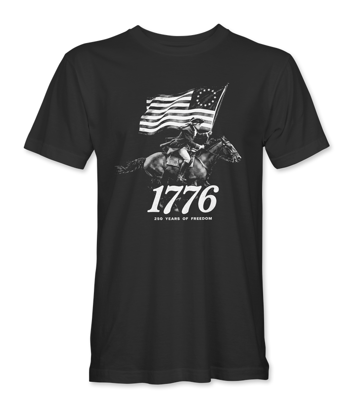 1776 250 Years Of Freedom Washington T-Shirt