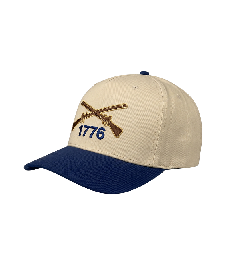 1776 Crossed Muskets Embroidered Hat