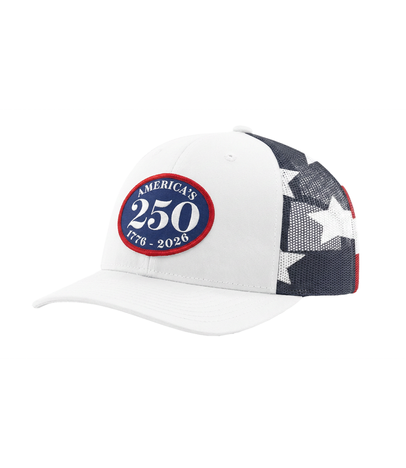 America's 250 1776-2026 Patch Trucker Hat