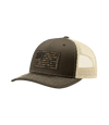 The Alex Jones Store - Betsy Ross Camo Flag Leather Patch Trucker Hat - side