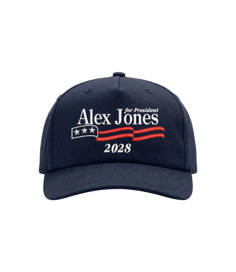The Alex Jones Store - Alex Jones For President 2028 Embroidered Hat - front
