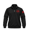 The Alex Jones Store - black 1776 Embroidered Quarter-Zip Sweatshirt - front