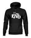 The Alex Jones Store - black The Answer To 1984 Is 1776 Hoodie - front