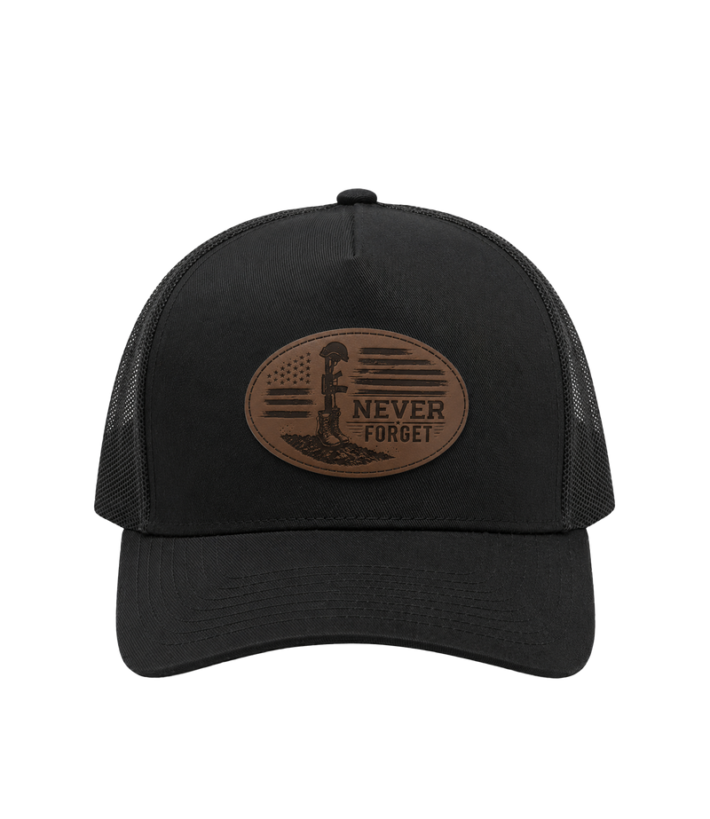 Never Forget Trucker Patch Hat
