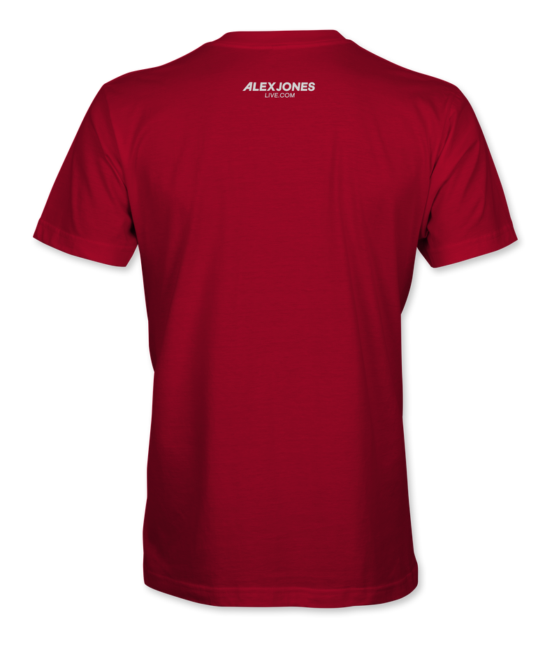 We The People T-Shirt - Red - back