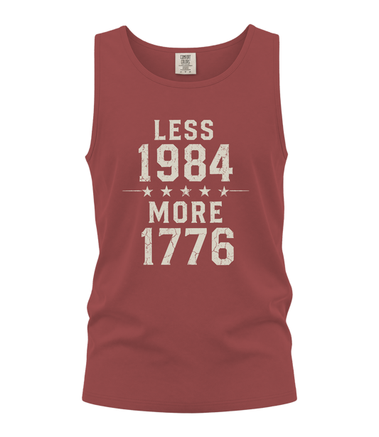 Less 1984 More 1776 Tank Top