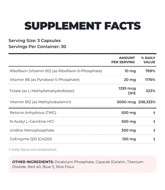 Ultra Methylene Red Capsules (90 Capsules)