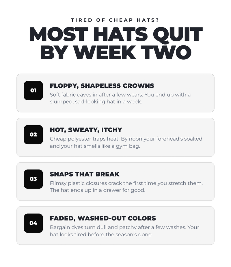 America's 250 1776-2026 Patch Trucker Hat