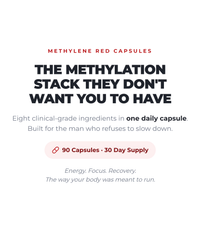 Ultra Methylene Red Capsules (90 Capsules)