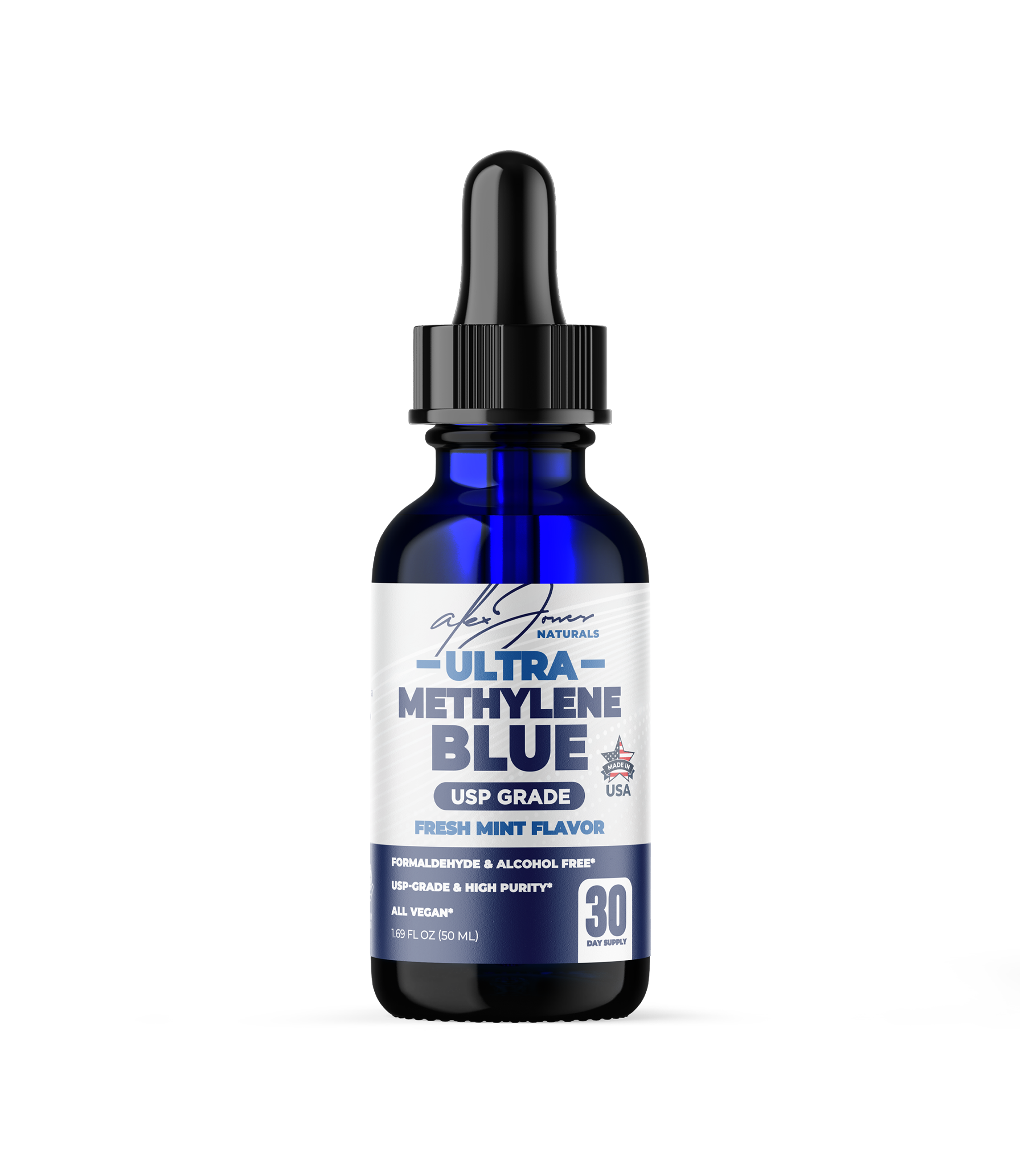 Ultra Methylene Blue - Fresh Mint Flavor (50mL) (30 Servings)