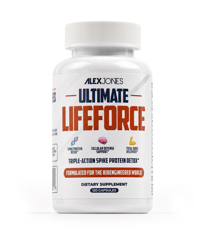 Ultimate Lifeforce - Triple-Action Spike Protein Detox (120 Capsules) (30 Servings)