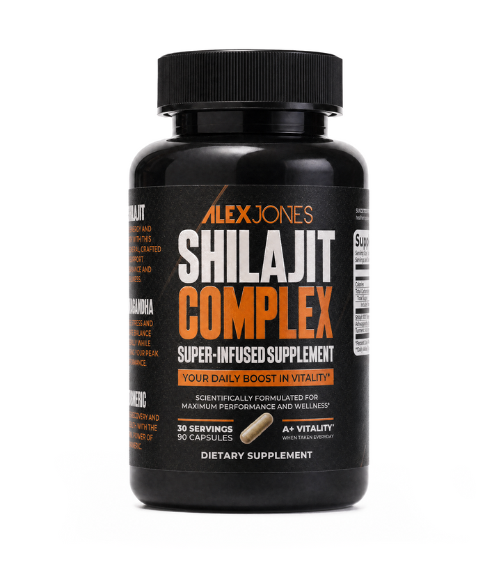 Shilajit Complex - Super-Infused Supplement (90 Capsules) (30 Servings)