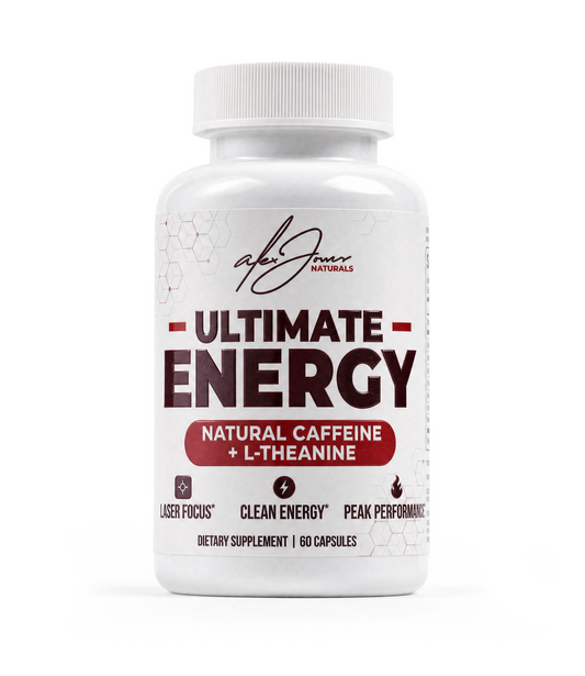 Ultimate Energy - Natural Caffeine & L-Theanine (30 Capsules) (30 Servings)