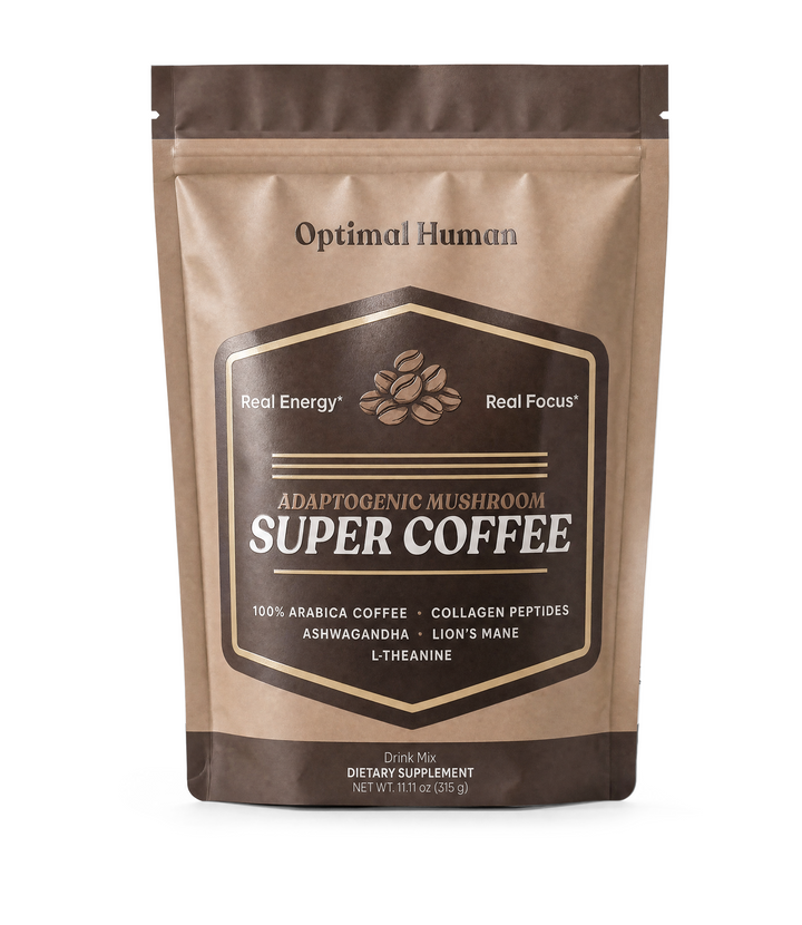 Optimal Human Adaptogenic Mushroom Super Coffee