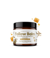 Alex Jones Naturals - Amber glass jar of Optimal Human Tallow Balm with grass-fed beef tallow and raw wildflower honey, 2 oz