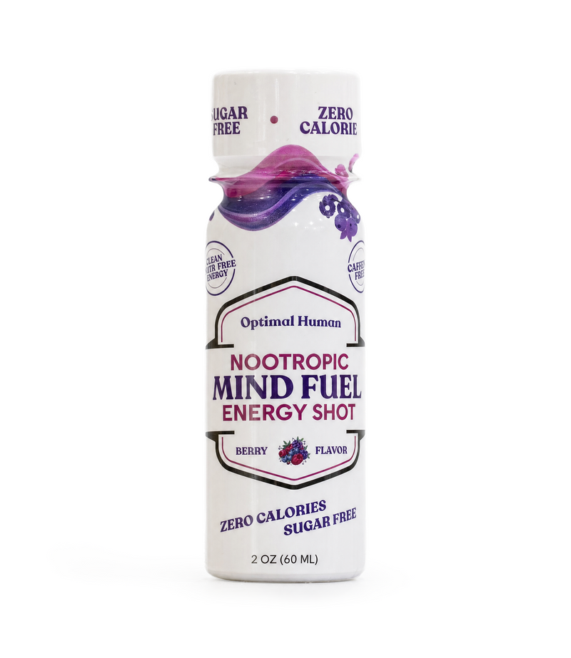 Optimal Human Mind Fuel - Nootropic Energy Shot (2oz Shot)