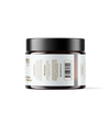 Alex Jones Naturals - Optimal Human - Grass-Fed Tallow Balm With Raw Honey (2 oz) — Back of amber Optimal Human Tallow Balm jar showing ingredients, directions, and barcode label