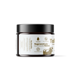 Alex Jones Naturals - Optimal Human - Grass-Fed Tallow Balm With Raw Honey (2 oz) — Optimal Human Tallow Balm jar showing regeneratively raised sprout-finished beef key benefits panel