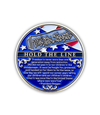 The Alex Jones Store - Back side of Hold The Line challenge coin with 'We The People Hold The Line' blue enamel and Reagan freedom quote