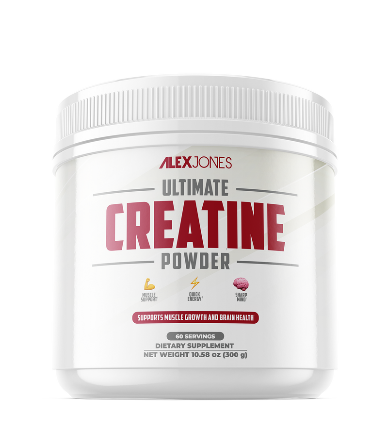 🎁 Ultimate Creatine Powder by Alex Jones (300 Grams) (60 Servings) (100% off)