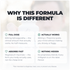 Alex Jones Naturals - Ultimate Chill - Deep Recovery & Stress Shield (60 Capsules)(30 Servings) — Ultimate Chill 'Why This Formula Is Different' graphic: 600mg ashwagandha, 300mg L-theanine, magnesium glycinate, no blends