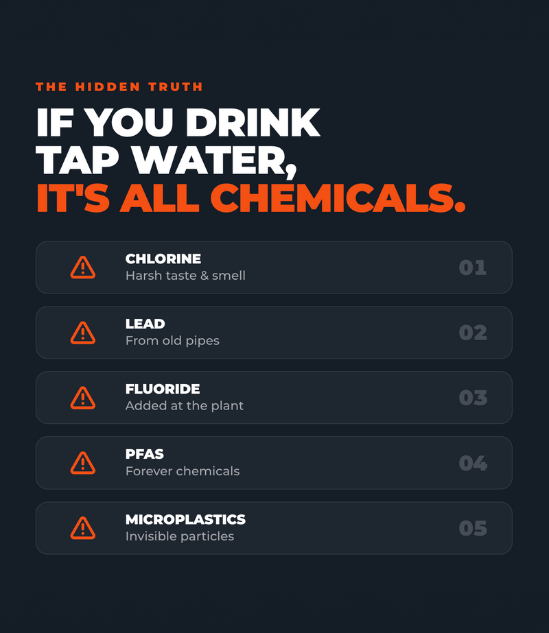Dual Carbon Platinum Gravity-Fed Water Filter System
