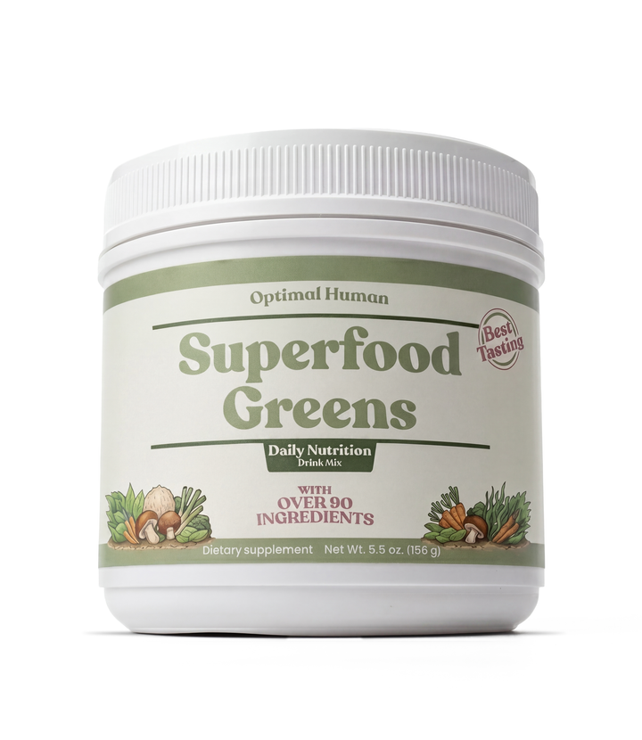 Optimal Human - Superfood Greens (5.5 oz) (30 Servings)