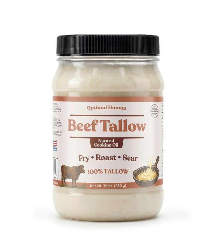 Pure Grass-Fed Beef Tallow
