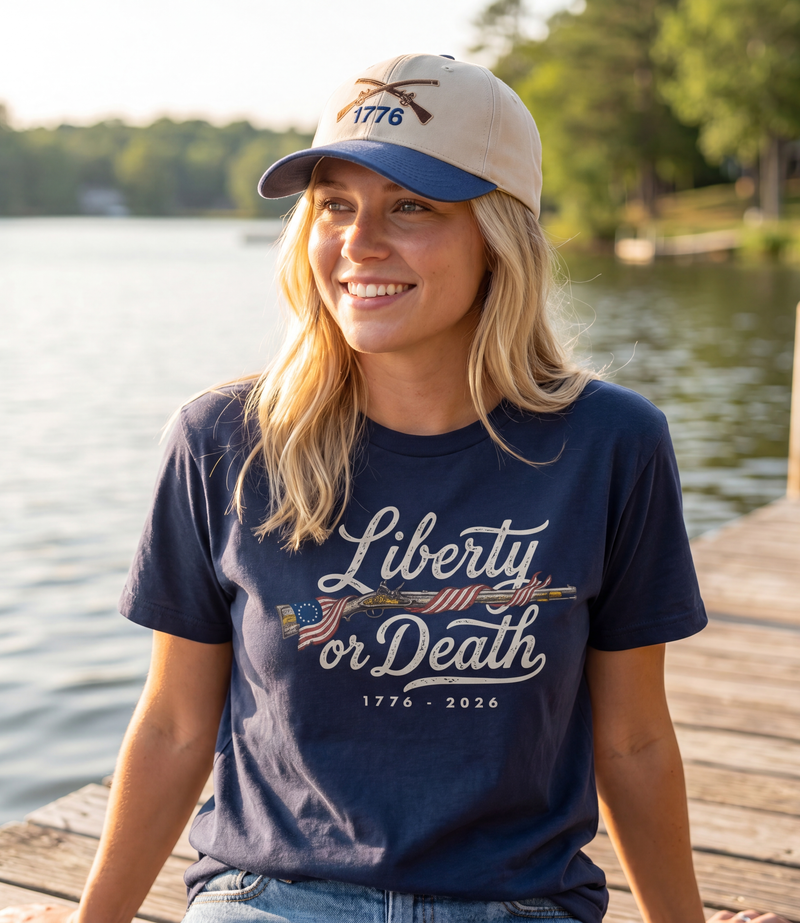 1776 Crossed Muskets Embroidered Hat