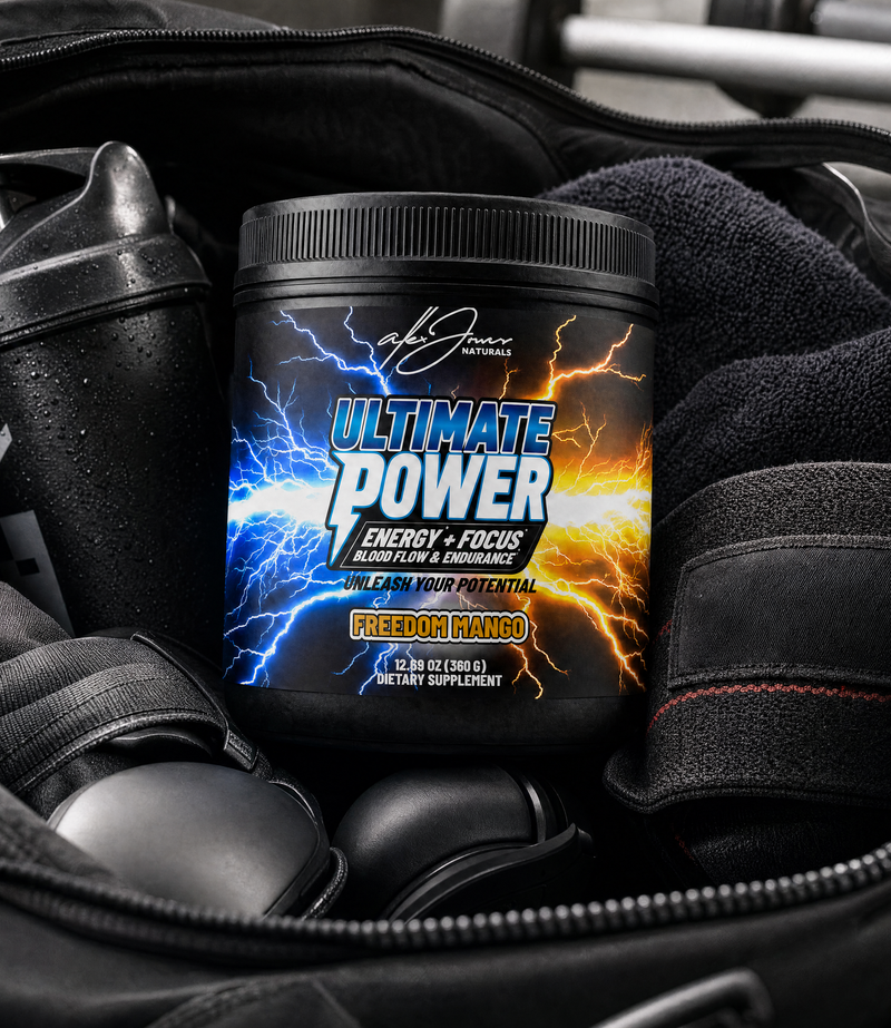 Ultimate Power Drink Mix - Energy & Focus* (Freedom Mango) (420 Grams) (30 Servings)
