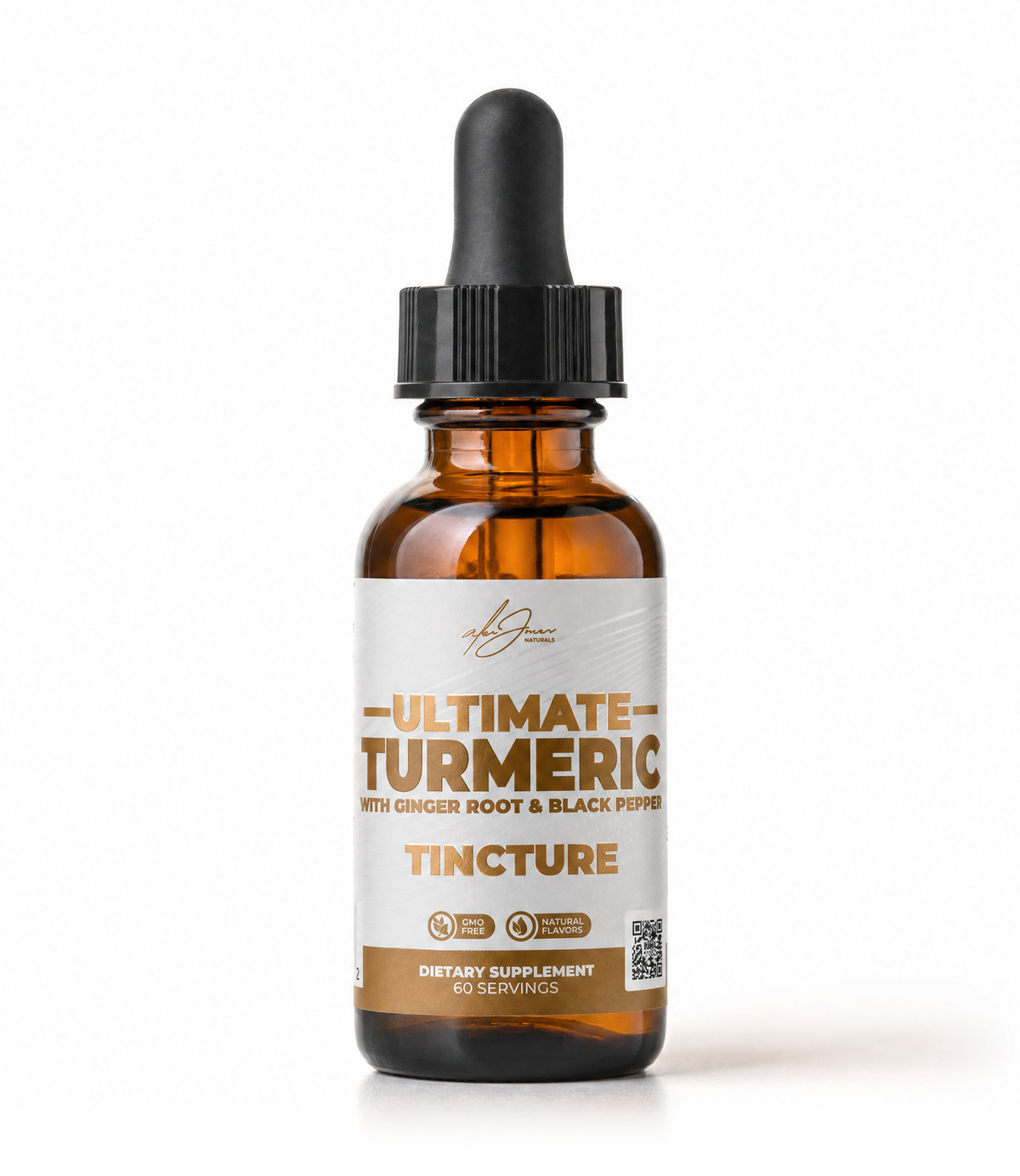 Ultimate Turmeric Tincture - Strongest Concentrate Available (2 fl. oz.) (60 Servings)