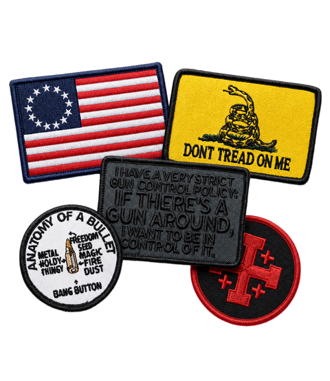 The 5-Piece Liberty Patch Pack
