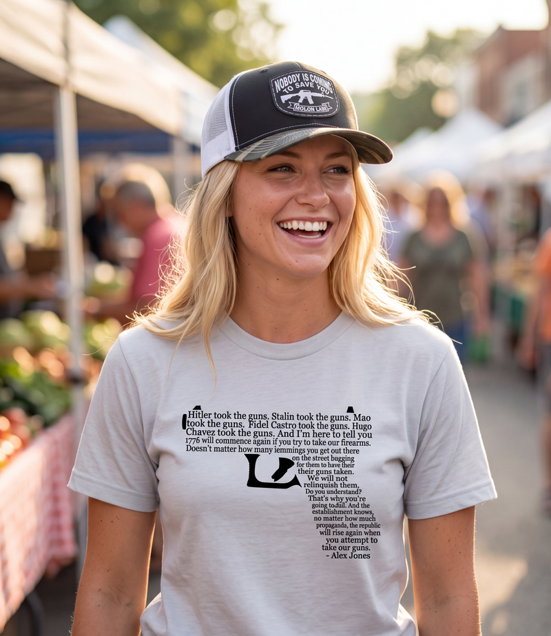 Alex Jones Gun Rant T-Shirt