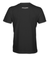 The Alex Jones Store - Back of black 9/11 Was An Inside Job t-shirt with Alex Jones Live logo